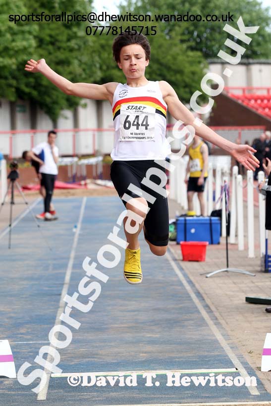 Mens under-20s, North East Track and Field Champs., Gateshead. Photo: David T. Hewitson/Sports for All Pics